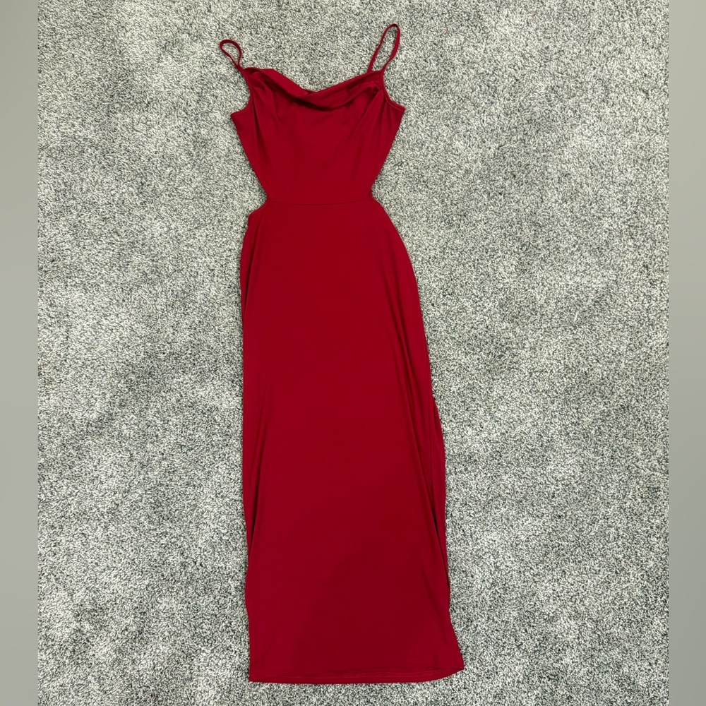 Elegant Red Women's Dress